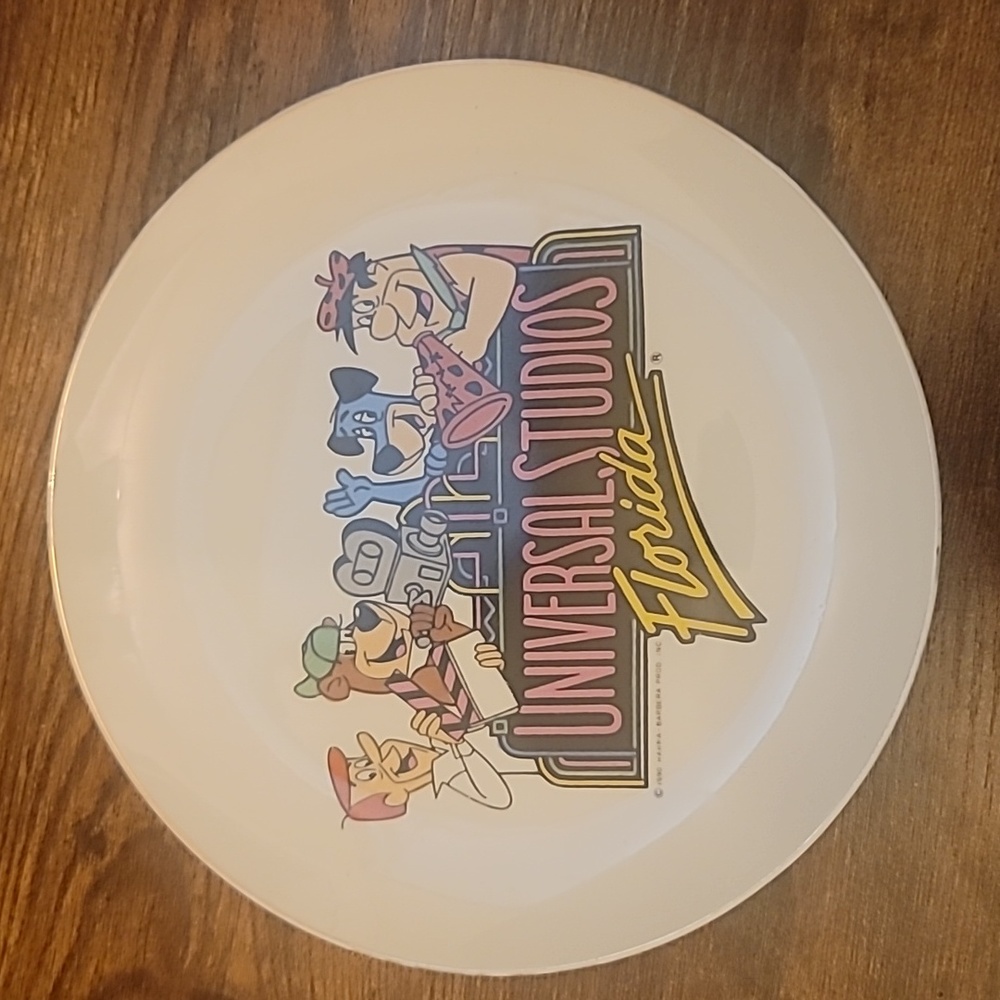 1990 Hanna-Barbera universal studio Florida plate